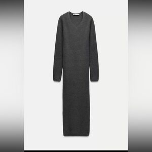 Zara V Neck Midi Dress